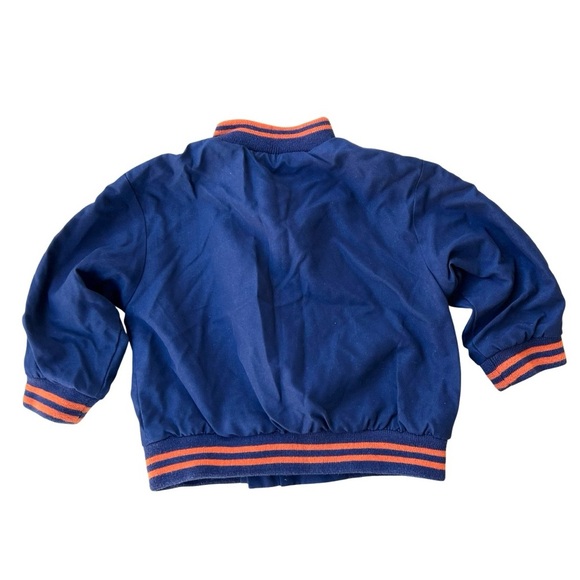 Vintage Winnie the Pooh Navy Jacket with Orange Accents 12 months - Picture 2 of 6